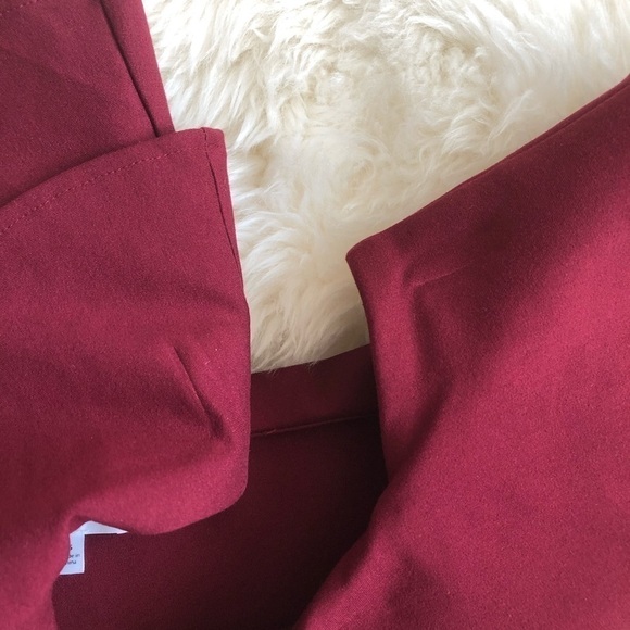 By The Way Rhiannon Tiered Mini Dress Red Ruffle S - Picture 6 of 8